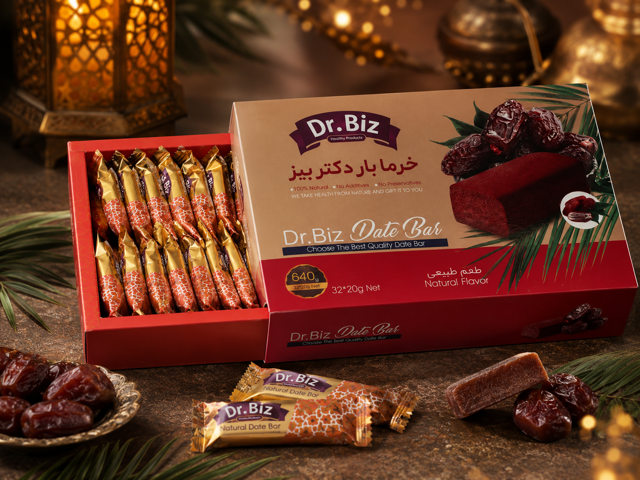 خرما بار طبیعی Dr.BIZ
